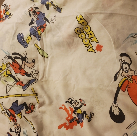 Vintage sport goofy fitted sheet for twin bed - Picture 2 of 3